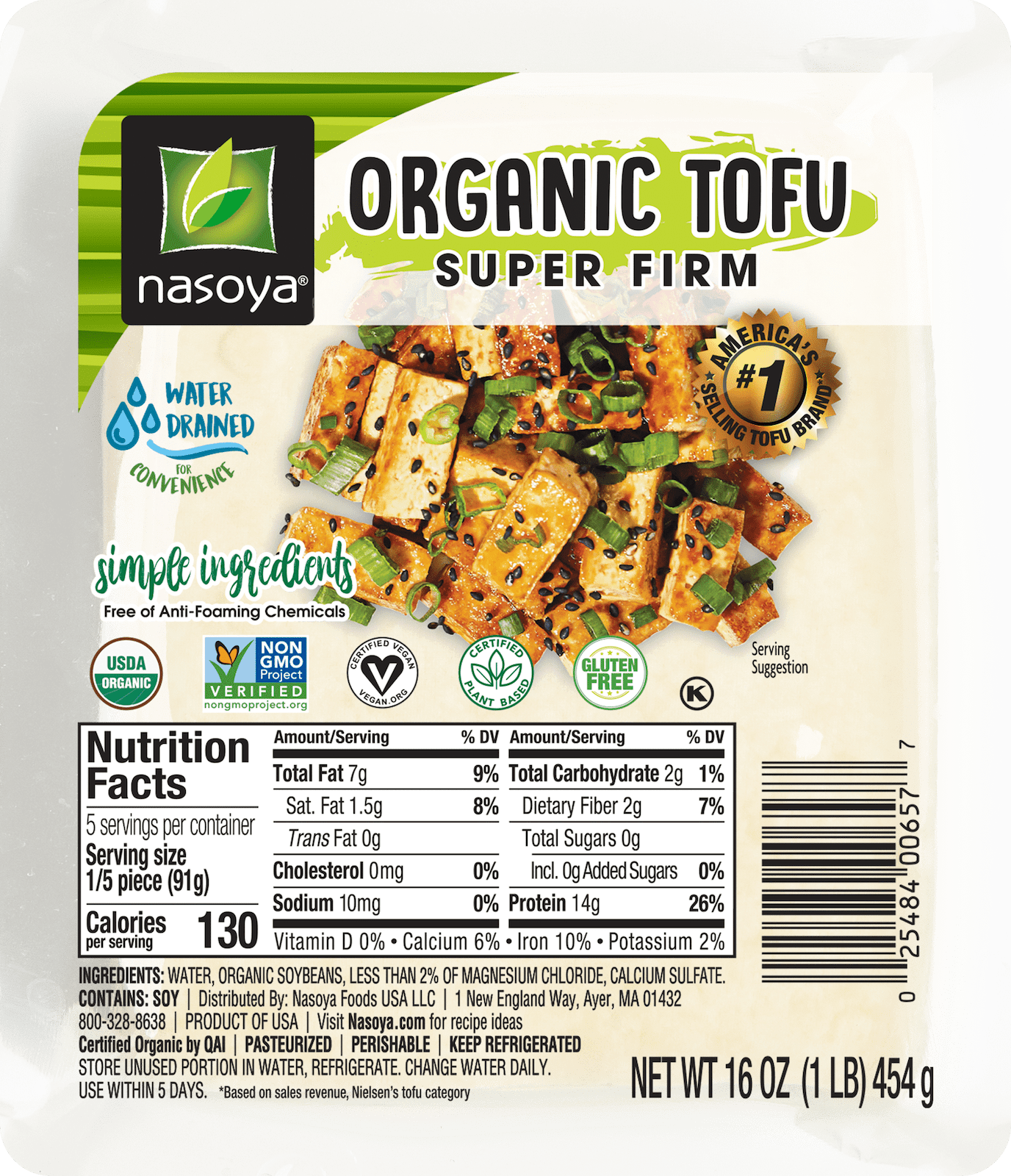 Super Firm Tofu - Nasoya